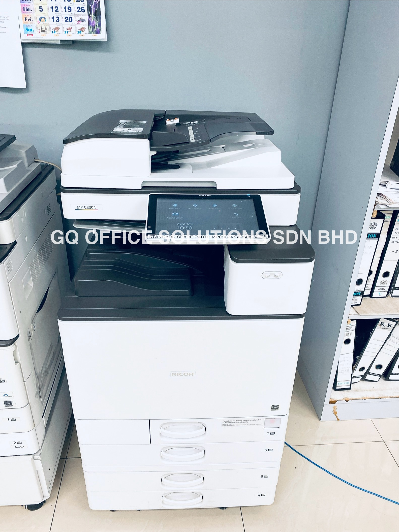 Smart Photocopier Rental for Car Spare Part Supplier in Johor Jaya, Johor Bahru(JB) | Ricoh MPC3004